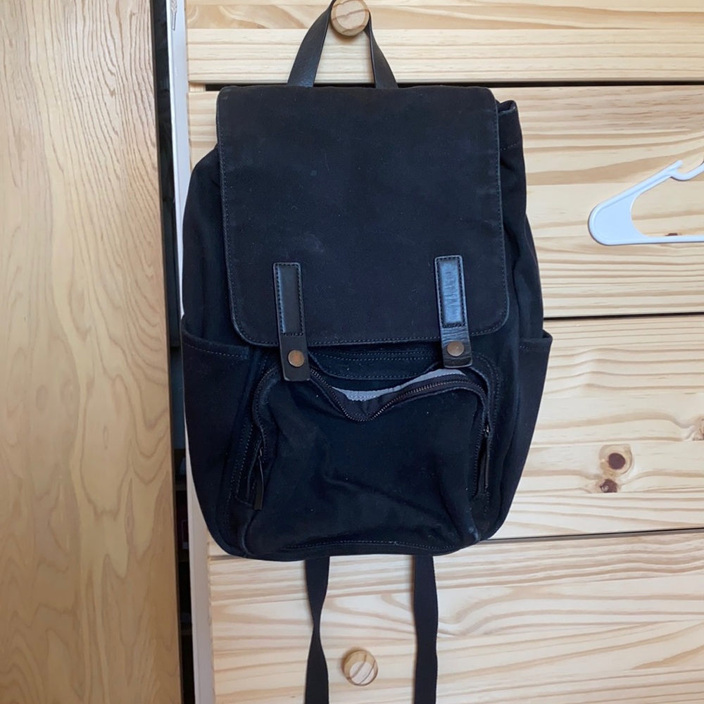 Everlane black backpack